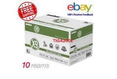 *NEW* Case Copy Printer Printing Paper 8 1/2 x 11 Letter Size 10 Reams 5000 Shts