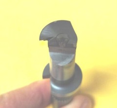 1.5mm 1/16 Wide tip Hauser Lathe Carbide Boring Head Bar Tip Oring groove cutter