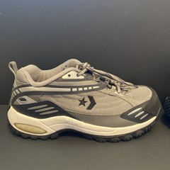 Converse All Star Leather Steel Toe Sneaker Work Shoes | Mens 6.5W Womens 8.5W