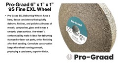 EXL Deburring Wheel 6″ x 1″ x 1″ 9S Fine Grit Silicon Carbide Metal Deburr…