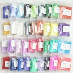 1040Pcs/Bag Dental Orthodontic Super Elastic Ligature Ties Rubber Bands 37 Color