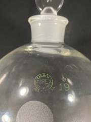 PYREX 500mL Squibb Separatory Funnel w/ Stopcock #22 Stopper Neck 6340-500