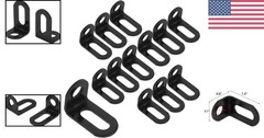 Versatile 15pcs Adjustable L Brackets – Rust-Resistant Corner Support, 1.2″ Size