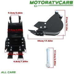 ALL-CARB 200mm Narrow Trenching Bucket For Mini Excavators Digger Attachment