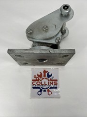 Larcaster Caster Wheel Assembly LC8651, 5×7 in Slotted Plate, Zerk Axle, L2012
