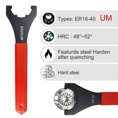 Spanner UM Type Wrench ER16-ER32 for ER Nut Collet Chuck CNC Lathe Holder