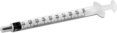 1ml Oral Syringe 100 Pack Luer Slip Tip No Needle Sterile Individually Blister