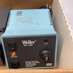 WELLER WTL1000 Soldering Station Power Unit 60W 120 V 60 Hz 800°F