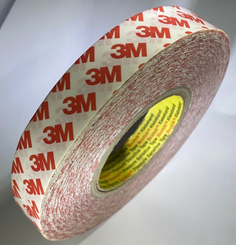 3M #9088 24mm x 50M (1″x55yds) Clear High Performance Double Coated Tape