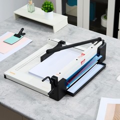 VEVOR Paper Cutter 17″ A3 Guillotine Paper Trimmer 400 Sheet Capacity Metal Base