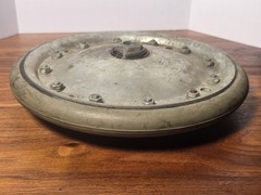 Vintage Colson Quiet Wheel M10 10” Industrial Caster Wheel Elyria Ohio USA