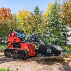 Heavy Duty Flail Mower Attachment for TYPHON STOMP Mini Skid Steer 1450mm