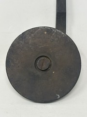 Antique Bookbinding Finishing Wheel Tool Stem & Wheel No Handle Steel Vintage