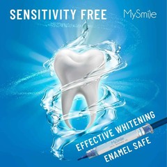 MySmile Teeth Whitening Kit with LED Light, 10 Min 3 Fl Oz (Pack of 3)