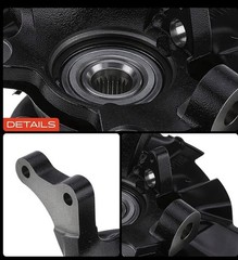 Front Left Steering Knuckle & Wheel Bearing Hub Assembly for Hyundai Elantra