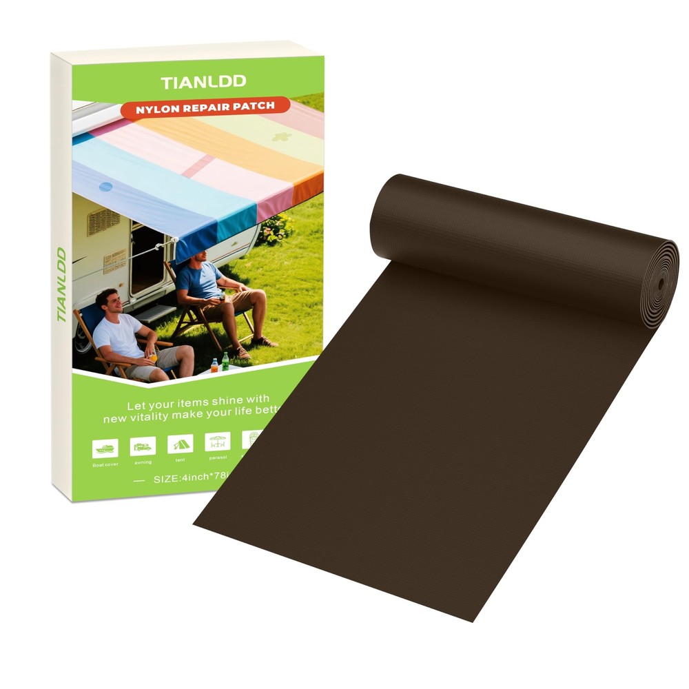 Waterproof Repair Tape 4x78in for Boats, Tents, Tarps, RVs, and Fabrics