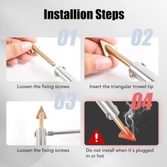 Plastic Welding Kit 110V/100W Plastic Welder for Automotive Bumper Repair,Pla…