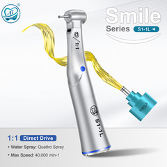 AI Dental Electric 1:1 Direct Drive Fiber Optic Low Speed Handpiece Contra Angle