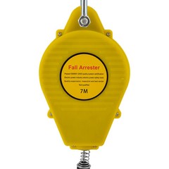 23ft Self Retracting Lifeline Lanyard Fall Arrester Protection+Hook Rope 330lbs