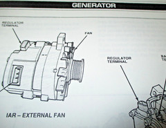 Ford Alternators & Charging Systems Manual 1/78 OEM 1294-218