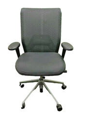 VITRA ID DARK BLUE MESH TASK CHAIR