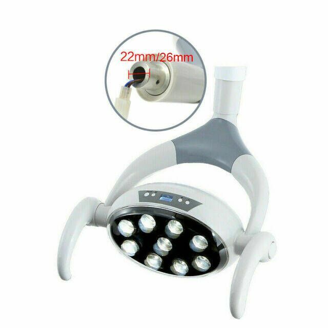 22mm/26mm Dental Oral Shadowless LED Cold Light Induction Lamp 9 LED Lens P106A