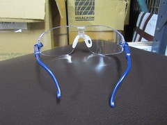 12 pairs AEARO 15158 Med LEXA Glasses Blue Temples Clear Lens impact eyewear