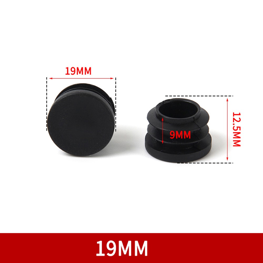 Plastic/Stainless Round End Cap For Tubing Pipe Inserts Bungs Feet Blanking Plug