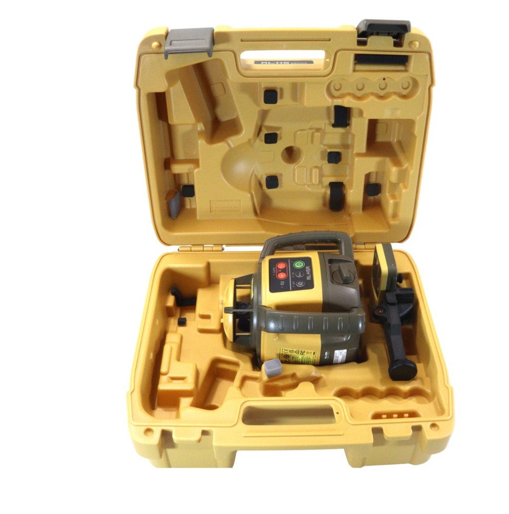 Topcon RL-H5A Self-Leveling Rotary Laser Level with LS-80X Receiver