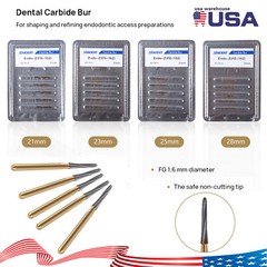 USA Dental Round Tungsten Carbide FG Bur For (Surgical) High Speed Handpiece
