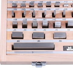 81Pc Steel Gauge Block Set for Calibration of Measuring Equipment Machinist Shop