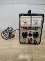 Motorola DC Power Supply TEK-23 Regulated Transistorized Adjustable Voltage