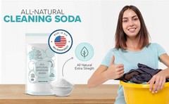 2 Pounds All-Natural Washing Soda (Soda Ash), Product of the USA. Recyclable …
