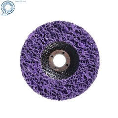 4″ Poly Strip Disc Wheel Paint Rust Removal Clean For Angle Grinder 45 Grit 5Pcs