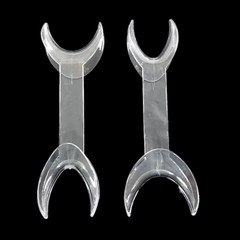Dental Middle T-Type Mouth Opener Retractor Lip Cheek Retractor Double Head 134°