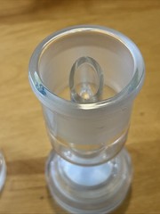 Millipore 47mm Glass Frit Base with Tubulated Cap for Vacuum Filtration 40/35 X2