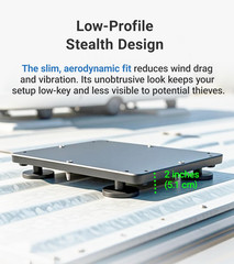 Starlink Mini Magnetic Mount (220Lbs Strong Magnets & Protective 2-In-1, Aluminu