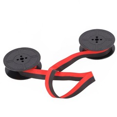 Nylon Typewriter Ribbon Set Easy to Install and Replace Red and Black Ink