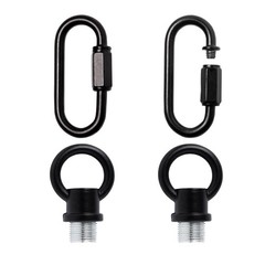 HALIGATE Hook Rings for Light Fixture M10/M12 Available Pack of 2 with Black