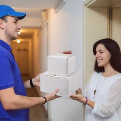 18 x 12 x 8″ White Corrugated Boxes 25 Boxes ECT-32 Shipping/Mailing Boxes