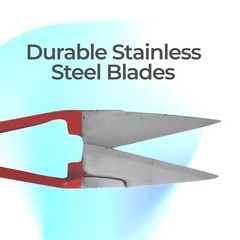 Single Bow Sheep Trimming Shears With 6″ Sharp Blades Livestock Tool 14″ Length