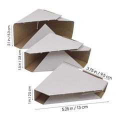 Golden State Art, 48 Pack Adjustable Cardboard Corner Protectors, Fits 1″, 1….