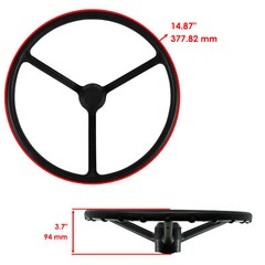 Caltric Steering Wheel For Mitsubishi MT750 MT2001 MT2201 Tractor 15″