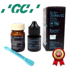 GC Fuji ORTHO LC light-cure Glass Ionomer Cement liquid 8g + Power 15g