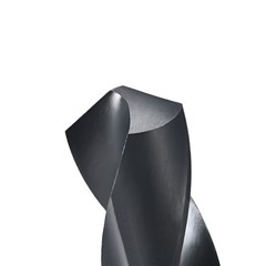35mm HSS 6542 Short Shank Drill Bit with 1/2 Inch Straight Shank Black Oxide