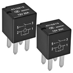 Relay 4016819 (Pack of 2) – 12VDC 20A 4-Pin Automotive Relay for Polaris RZR 570