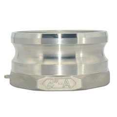 4″ 4 inch in Camlock type A male to NPT Female Adapter Stainless Steel SS316