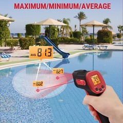 ThermoPro Infrared Thermometer LCD Digital Non-Contact Laser Thermometer Gun 30W