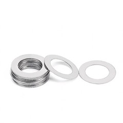 Stainless Steel Ultra Thin Flat Washer Ultrathin Shim Plain Gasket 0.5mm Thick