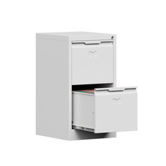Metal 2 Drawer File Cabinet with Lock Storage 2 Drawer Filing Cabinet Vertical